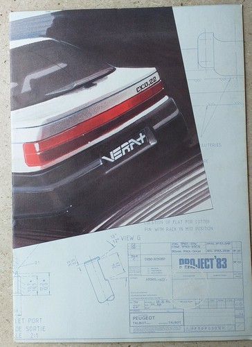 Peugeot talbot rare project - rare,