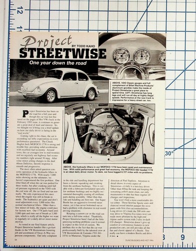 Project streetwise beetle - project,