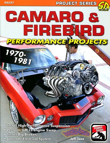 Camaro book firebird projects - firebird,
