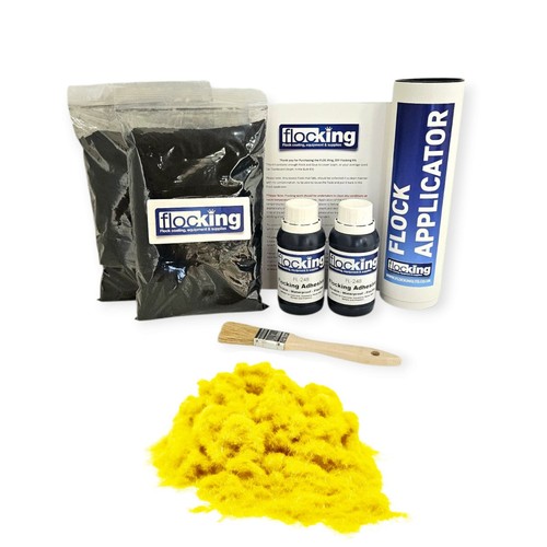 Flocking kit canary yellow - flocking,