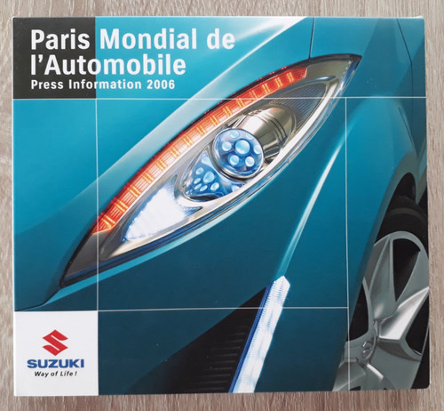 Suzuki press kit brochure 2006 - kit,