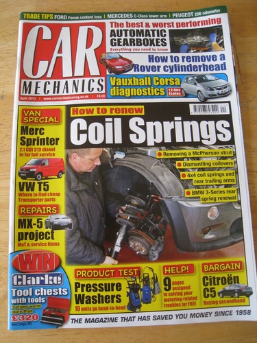 Car mechanics apr 2013 - mechanics,