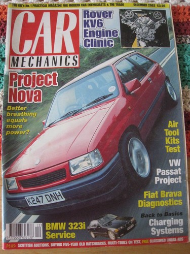 Car mechanics dec 2002 project - car,