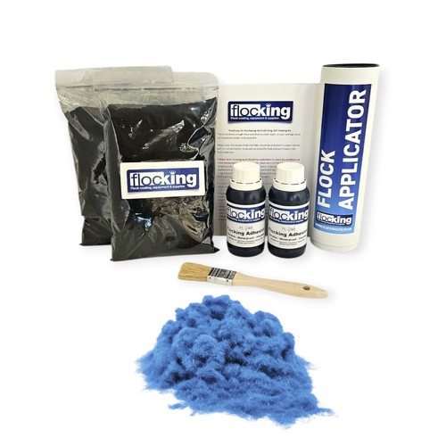 Flocking kit aqua blue twin - flocking,