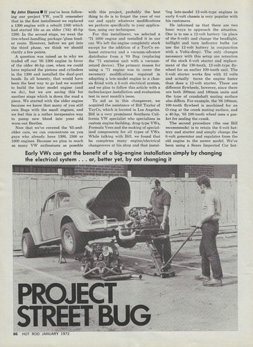 1972 january hot rod magazine - hot,