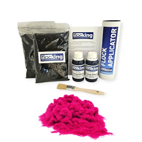 Flocking kit hot pink twin - pink,